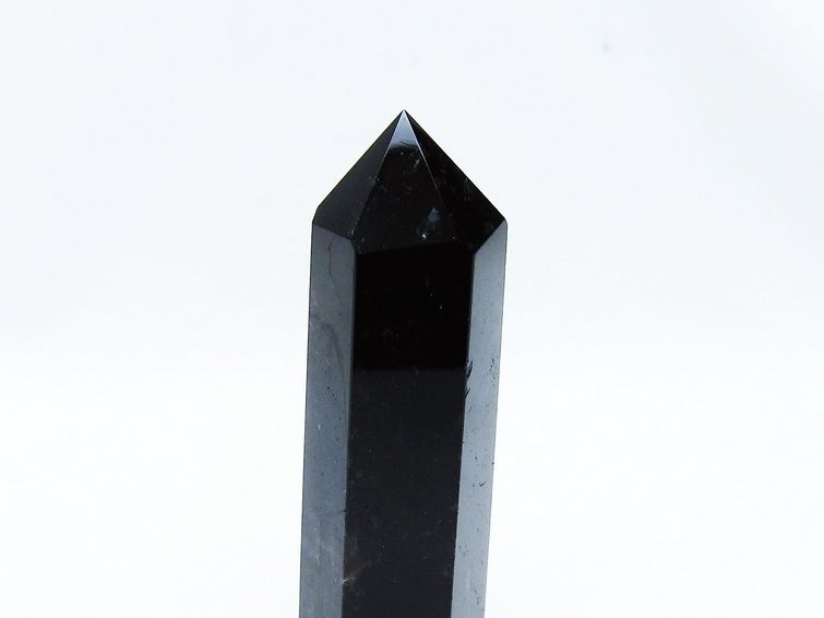 黒水晶 モリオン 六角柱 ポイント 142-10677 [sold out]