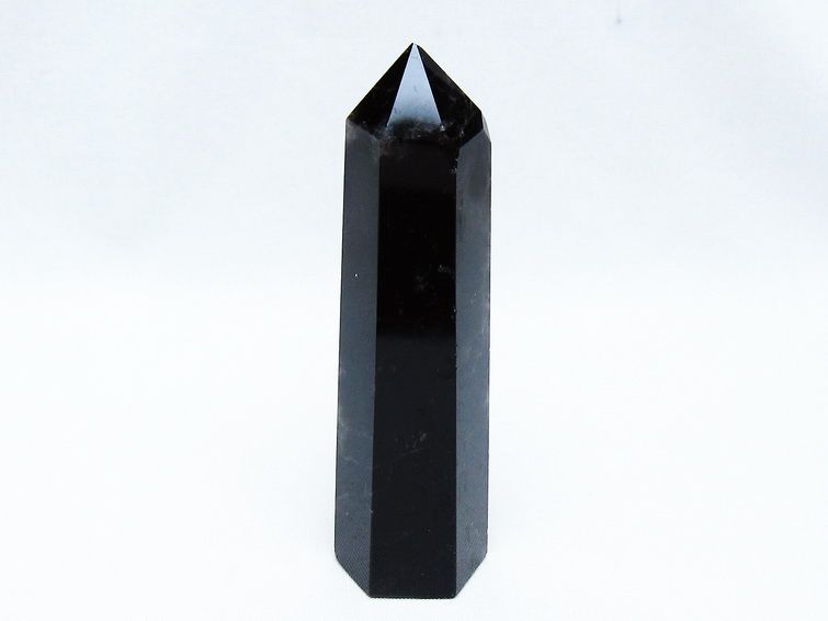 黒水晶 モリオン 六角柱 ポイント 142-10679 【sold out】