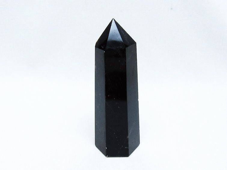 黒水晶 モリオン 六角柱 ポイント 142-10681 [sold out]