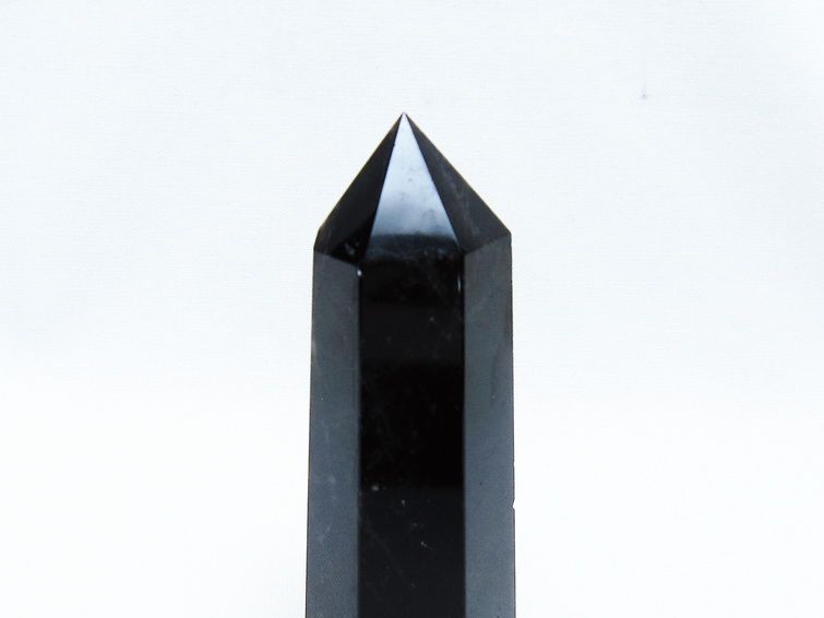 黒水晶 モリオン 六角柱 ポイント 142-10681 [sold out]