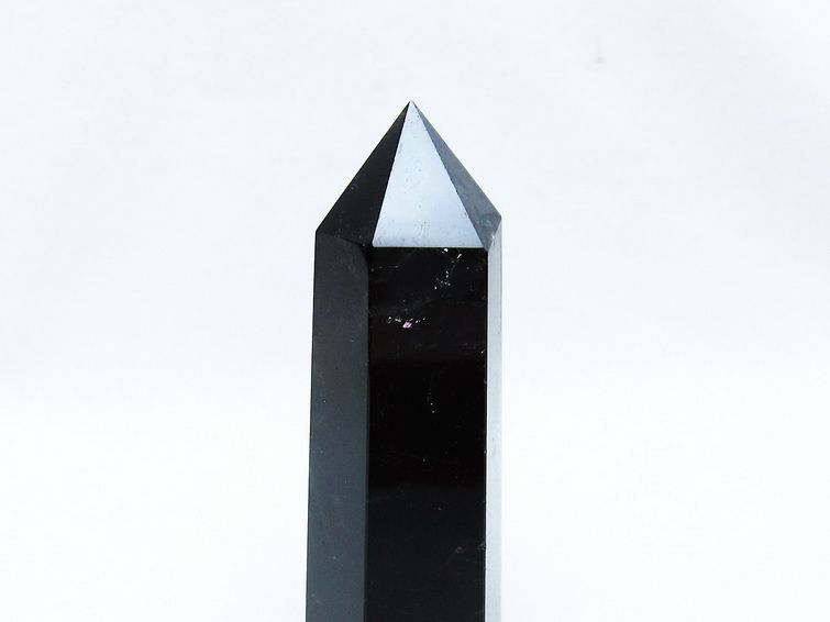 黒水晶 モリオン 六角柱 ポイント 142-10681 [sold out]