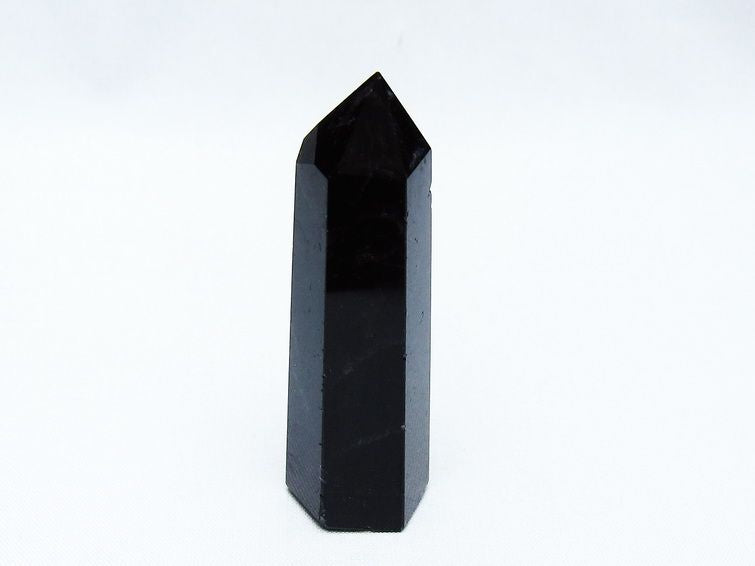 モリオン 六角柱 黒水晶 ポイント 142-10696 [sold out]
