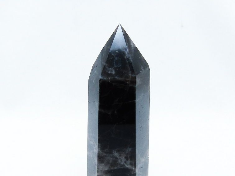 モリオン 六角柱 黒水晶 ポイント 142-10713 [sold out]