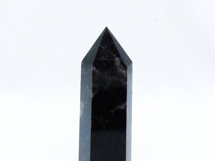 モリオン 六角柱 黒水晶 ポイント 142-10715[sold out]