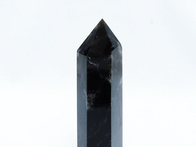 モリオン 六角柱 黒水晶 ポイント 142-10715[sold out]