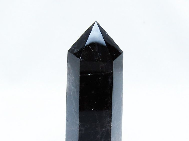 モリオン 六角柱 黒水晶 ポイント 142-10720 [sold out]