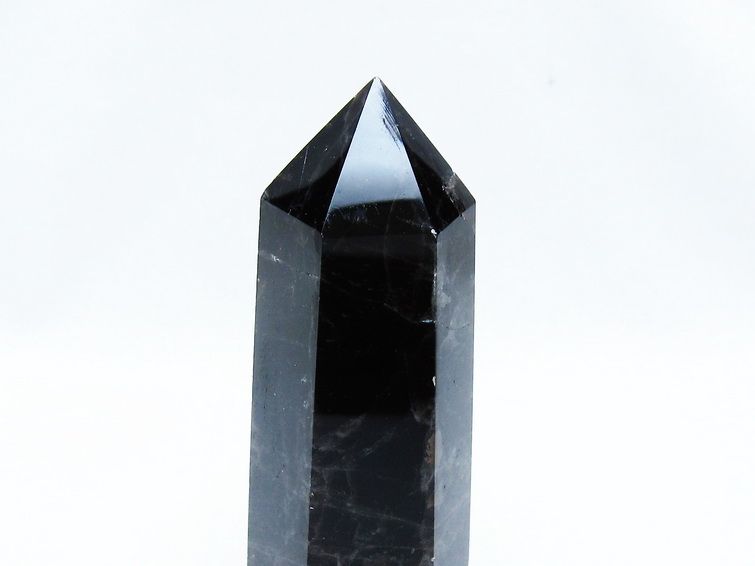 モリオン 六角柱 黒水晶 ポイント 142-10720 [sold out]