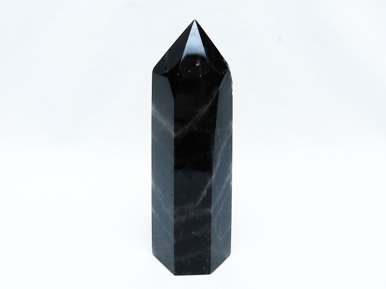 モリオン 六角柱 黒水晶 ポイント 142-10726 【sold out】