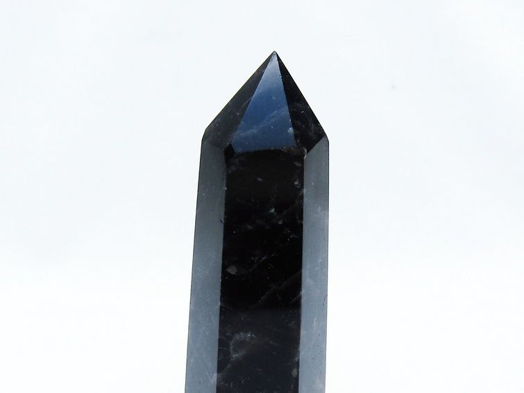 モリオン ポイント 黒水晶 六角柱 142-10727 【sold out】