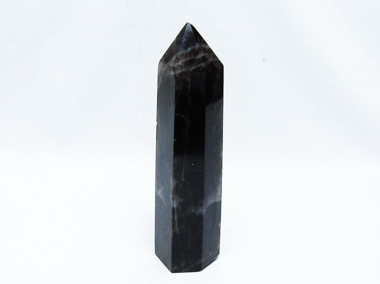モリオン ポイント 黒水晶 六角柱 142-10730 【sold out】