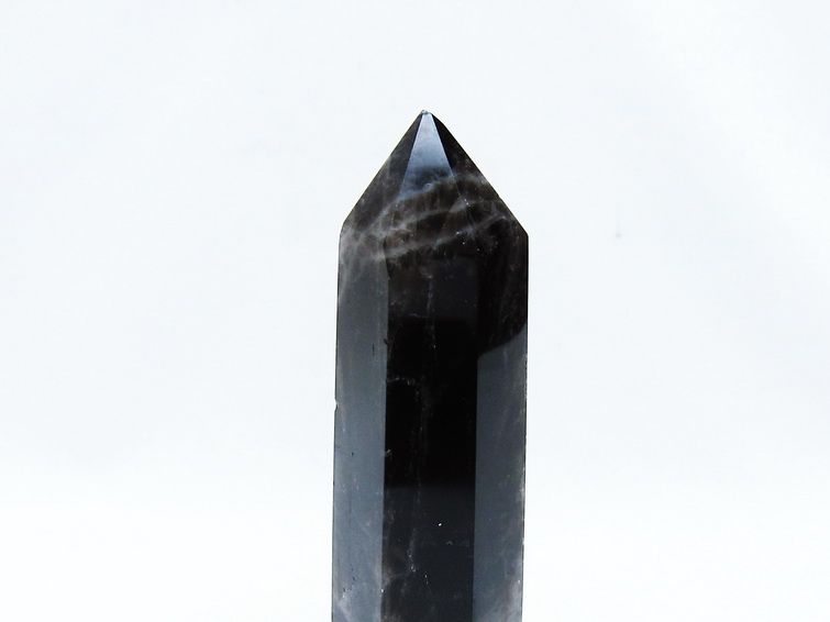 モリオン ポイント 黒水晶 六角柱 142-10730 【sold out】