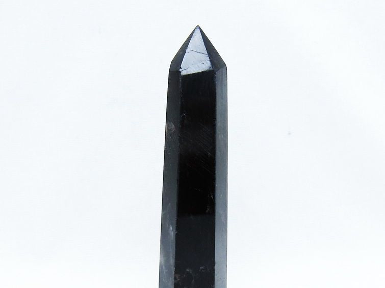 モリオン ポイント 黒水晶 六角柱 142-10733 【sold out】