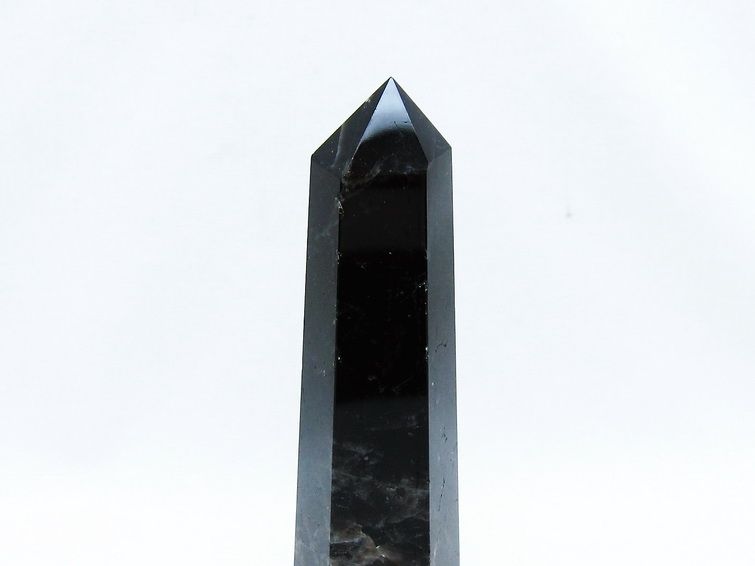 モリオン ポイント 黒水晶 六角柱 142-10734[sold out]