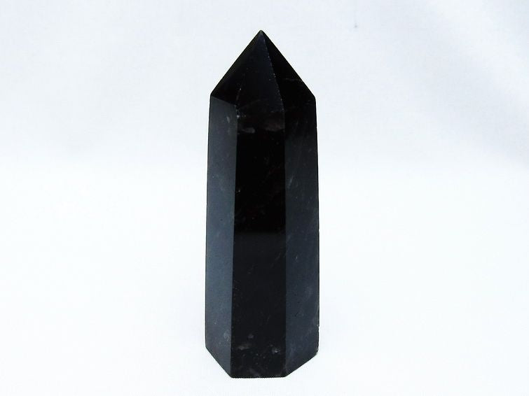 モリオン ポイント 黒水晶 六角柱 142-10736[sold out]
