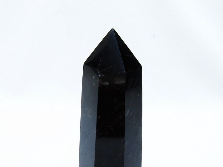 モリオン ポイント 黒水晶 六角柱 142-10736[sold out]