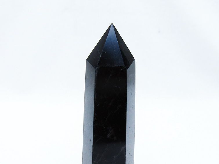モリオン ポイント 黒水晶 六角柱 142-10736[sold out]