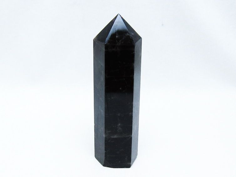 モリオン ポイント 黒水晶 六角柱 142-10739 【sold out】