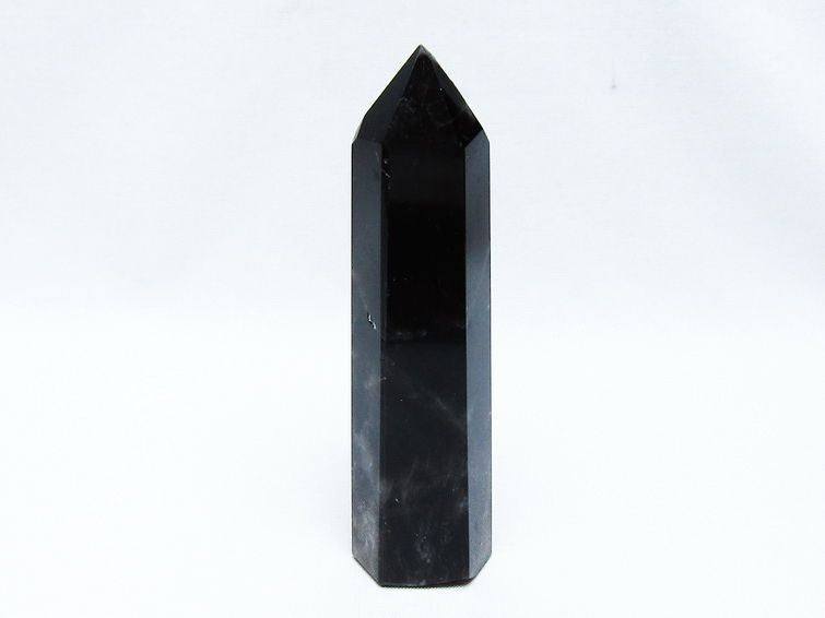 モリオン ポイント 黒水晶 六角柱 142-10740 【sold out】