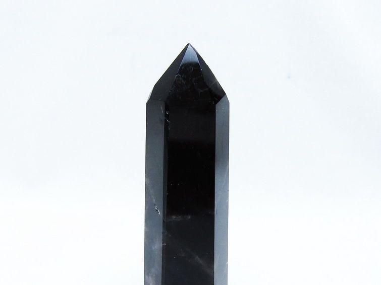 モリオン ポイント 黒水晶 六角柱 142-10740 【sold out】
