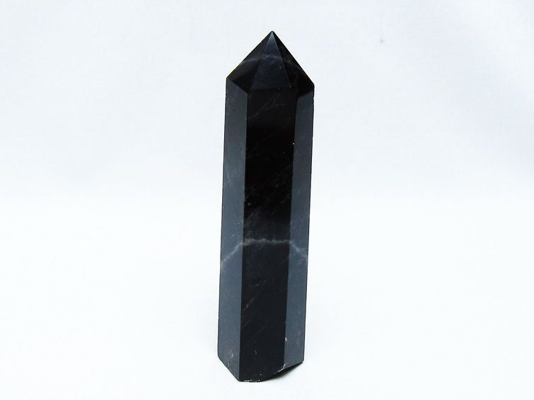 モリオン ポイント 黒水晶 六角柱 142-10741 [sold out]