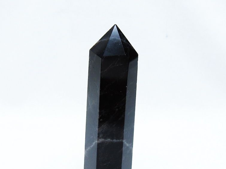 モリオン ポイント 黒水晶 六角柱 142-10741 [sold out]