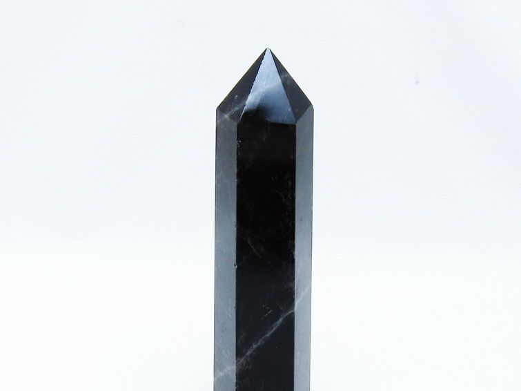 モリオン ポイント 黒水晶 六角柱 142-10741 [sold out]