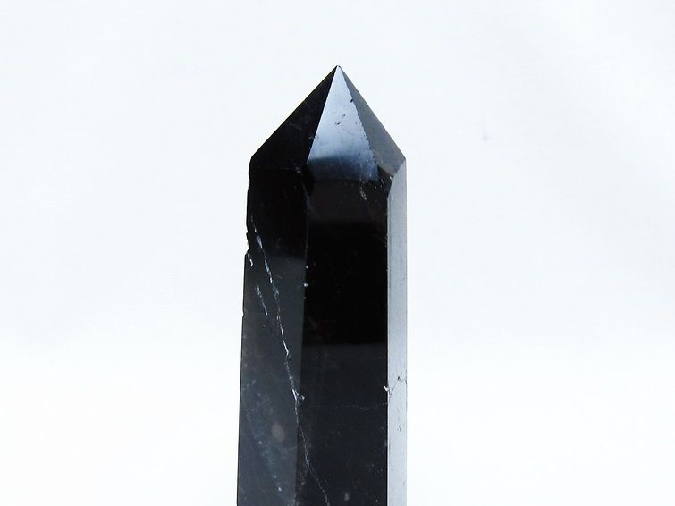 モリオン ポイント 黒水晶 六角柱 142-10742 【sold out】