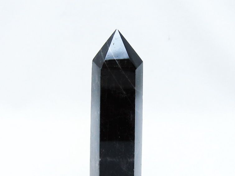 モリオン ポイント 黒水晶 六角柱 142-10743 【sold out】