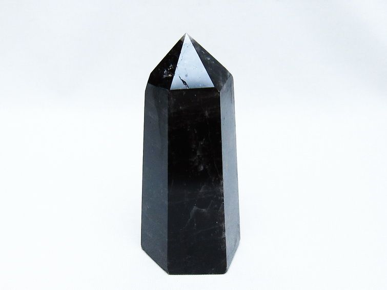 モリオン ポイント 黒水晶 六角柱 142-10747 [sold out]