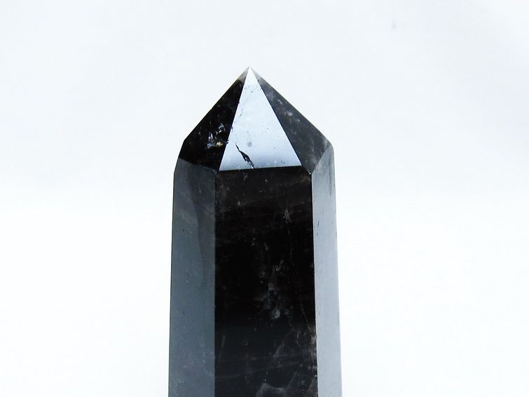 モリオン ポイント 黒水晶 六角柱 142-10747 [sold out]
