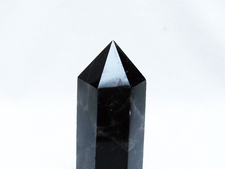 モリオン ポイント 黒水晶 六角柱 142-10749 [sold out]