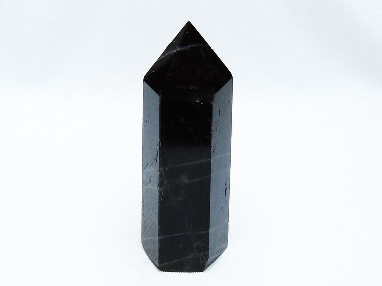 モリオン ポイント 黒水晶 六角柱 142-10751 【sold out】