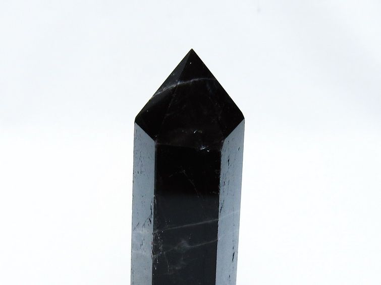 モリオン ポイント 黒水晶 六角柱 142-10751 【sold out】