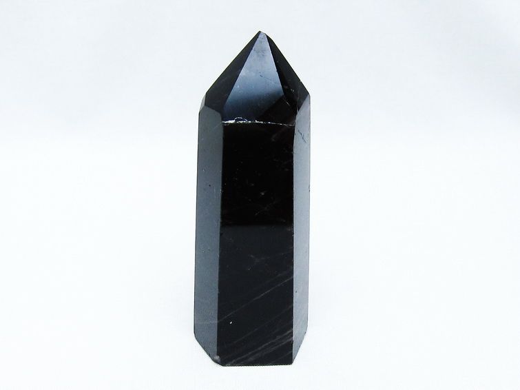 モリオン ポイント 黒水晶 六角柱 142-10752 【sold out】