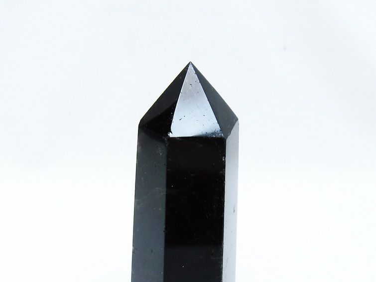 モリオン ポイント 黒水晶 六角柱 142-10760 [sold out]