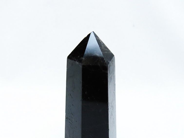 モリオン ポイント 黒水晶 六角柱 142-10762 【sold out】