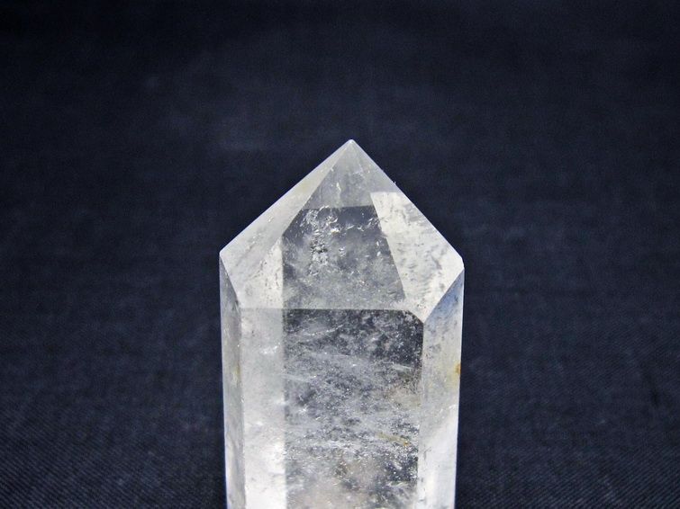 水晶 六角柱 ポイント 置物 一点物 142-10949