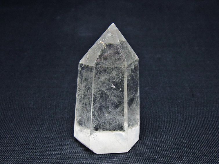 水晶 六角柱 ポイント 置物 一点物 142-10950