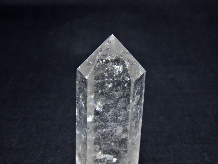 水晶 六角柱 ポイント 置物 一点物 142-10952