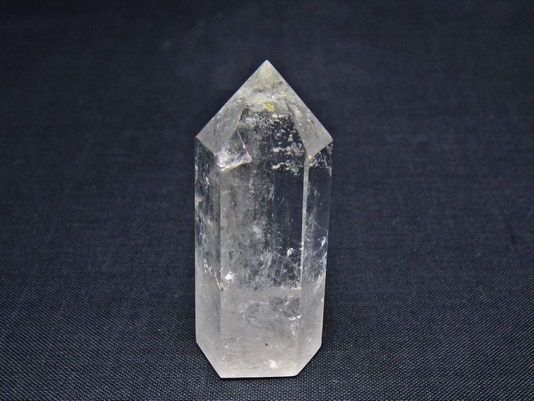 水晶 六角柱 ポイント 置物 一点物 142-10953