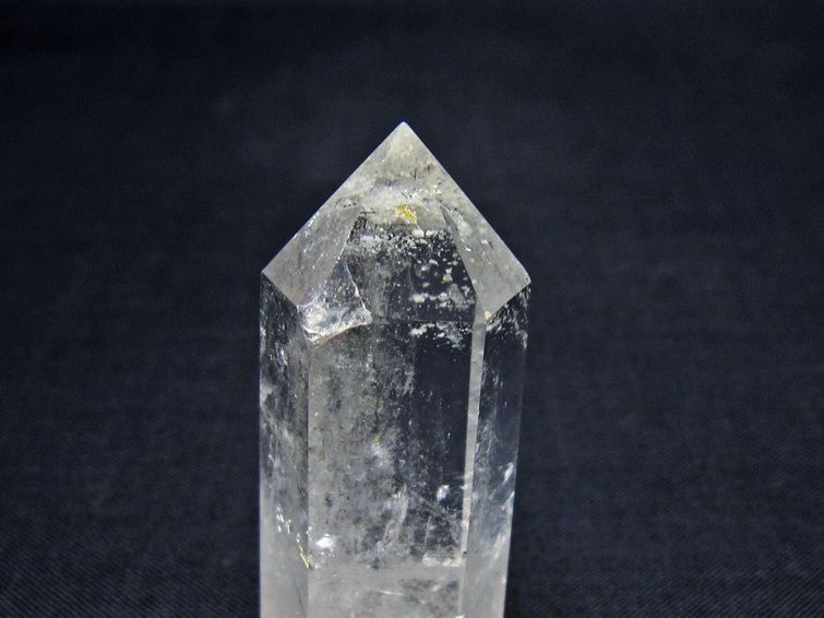 水晶 六角柱 ポイント 置物 一点物 142-10953