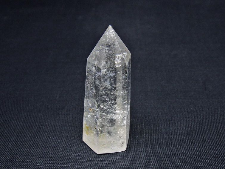 水晶 六角柱 ポイント 置物 一点物 142-10954