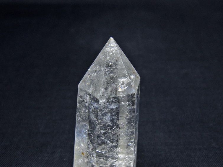 水晶 六角柱 ポイント 置物 一点物 142-10954