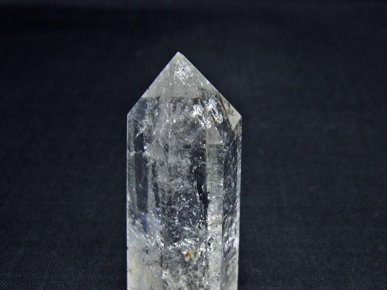 水晶 六角柱 ポイント 置物 一点物 142-10954