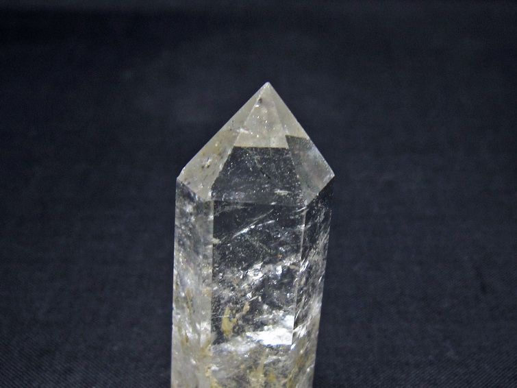 水晶 六角柱 ポイント 置物 一点物 142-10955