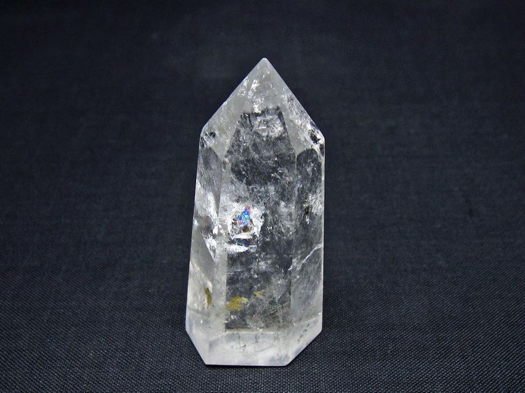 水晶 六角柱 ポイント 置物 一点物 142-10956