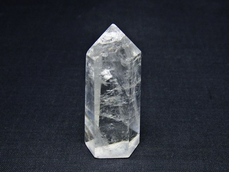 水晶 六角柱 ポイント 置物 一点物 142-10957