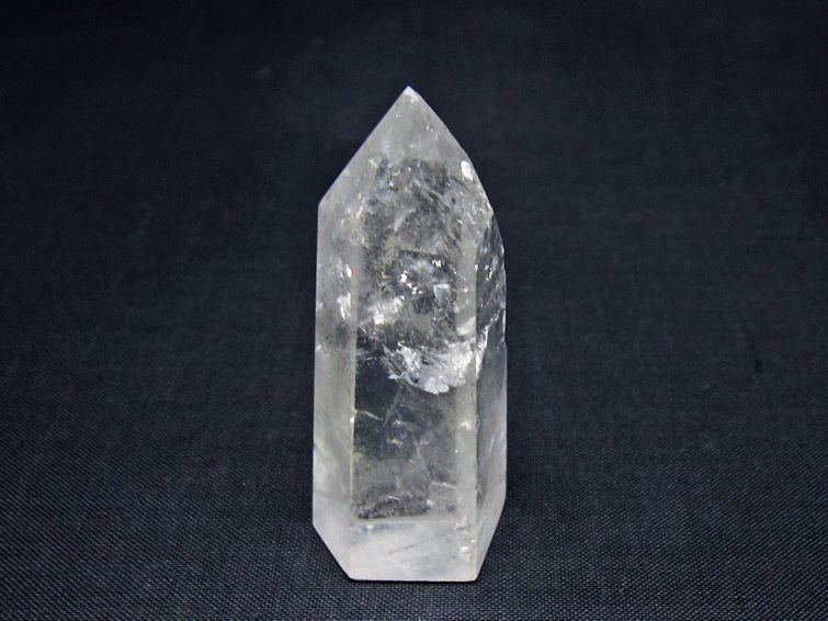 水晶 六角柱 ポイント 置物 一点物 142-10958