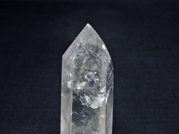 水晶 六角柱 ポイント 置物 一点物 142-10958