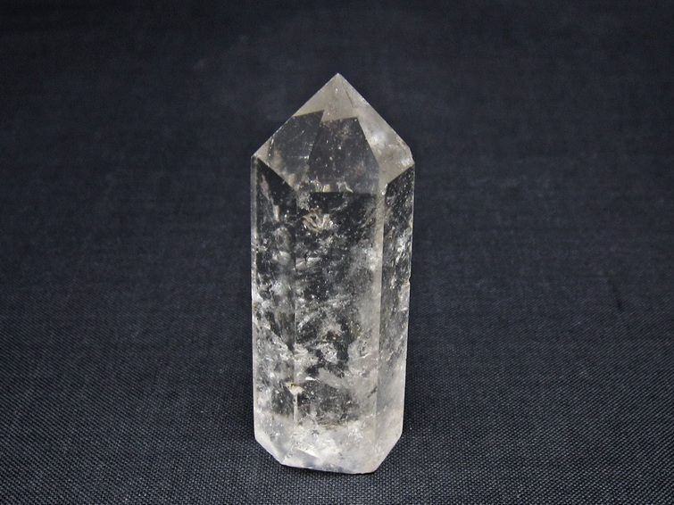 水晶 六角柱 ポイント 置物 一点物 142-10959